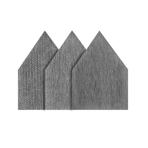 Milwaukee 48-80-5405, Assorted 80, 120 & 180 Grit Mesh Sanding Sheets for M12 FUEL™ Orbital Detail Sander 12-Pack