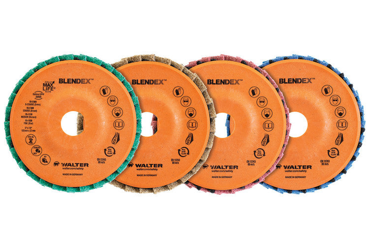 Walter BLENDEX™ FLAP DISCS 4.5"/5"