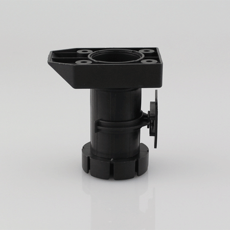 Eurofit CL-TC160, Leg, square top, 4 - 5", medium duty, 3 3/4" - 6 1/4"