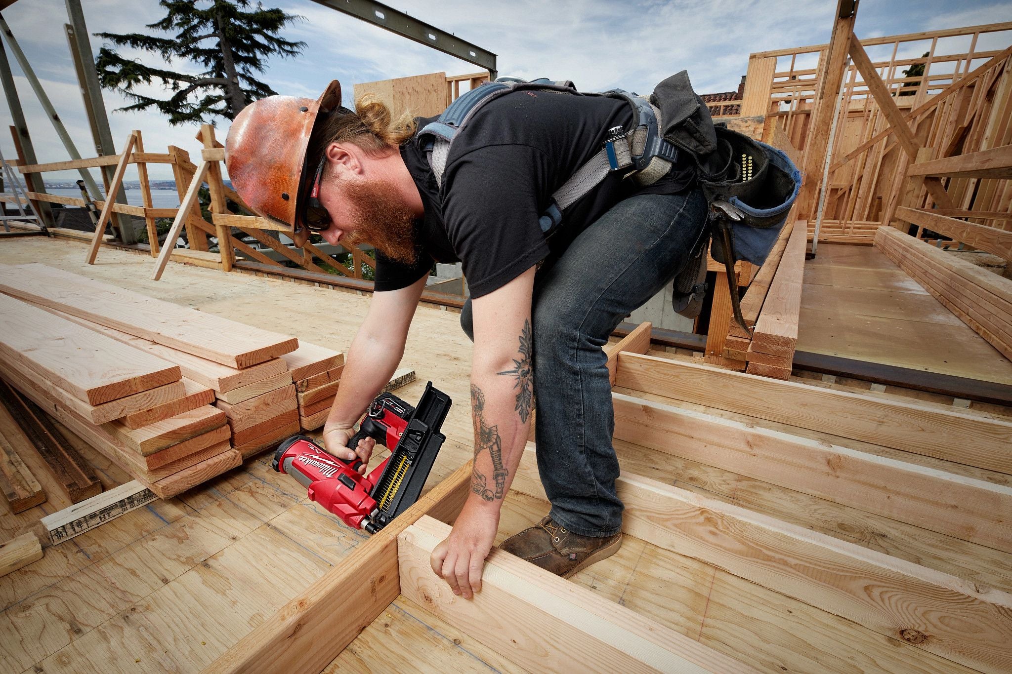 Milwaukee 2744-21, M18 FUEL 21 Degree Framing Nailer Kit