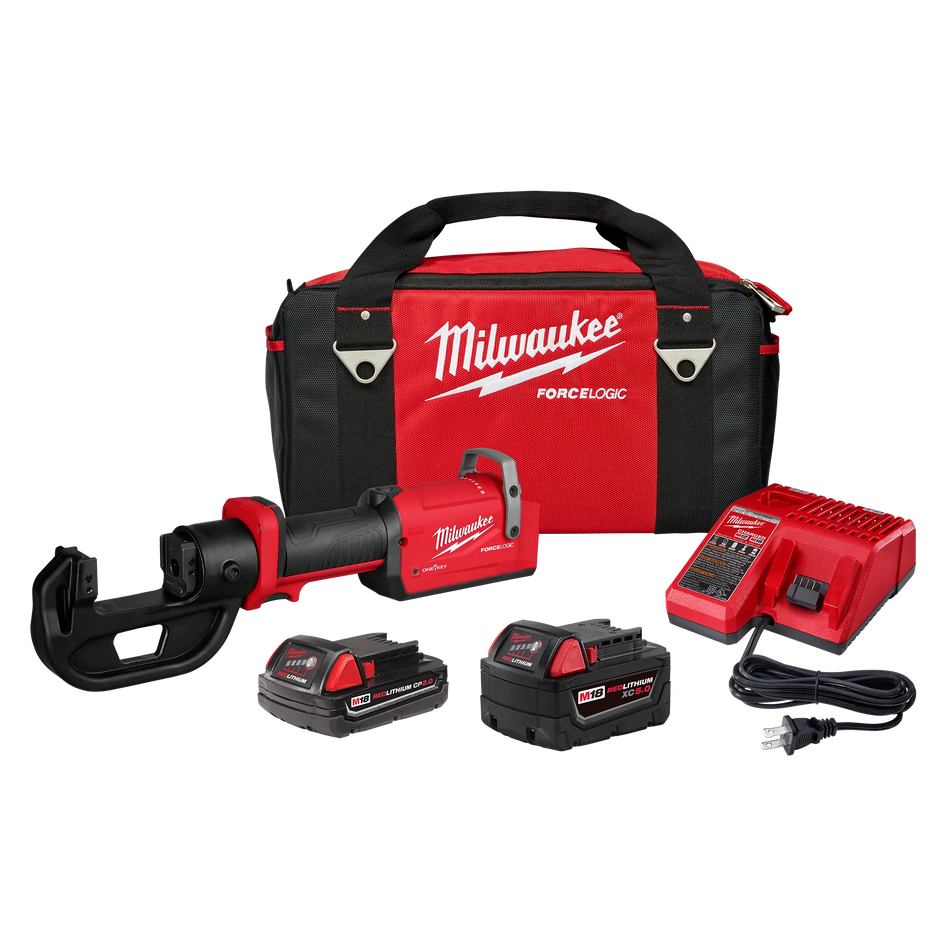Milwaukee 2878K-22, M18â„¢ FORCE LOGICâ„¢ 12T Kearney Linear Crimper Kit