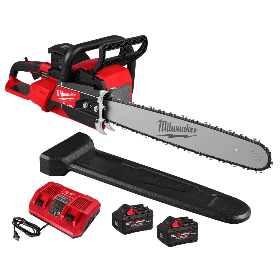 Milwaukee 2827-22, M18 FUEL™ 20" Dual Battery Chainsaw Kit
