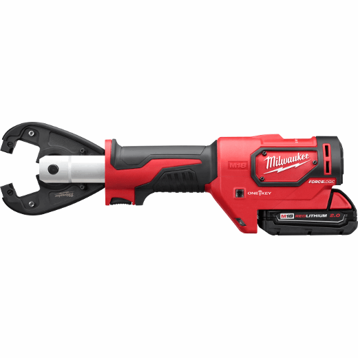 Milwaukee 2678-22K, M18 FORCE LOGIC 6T Utility Crimper Kit with Kearney Grooves