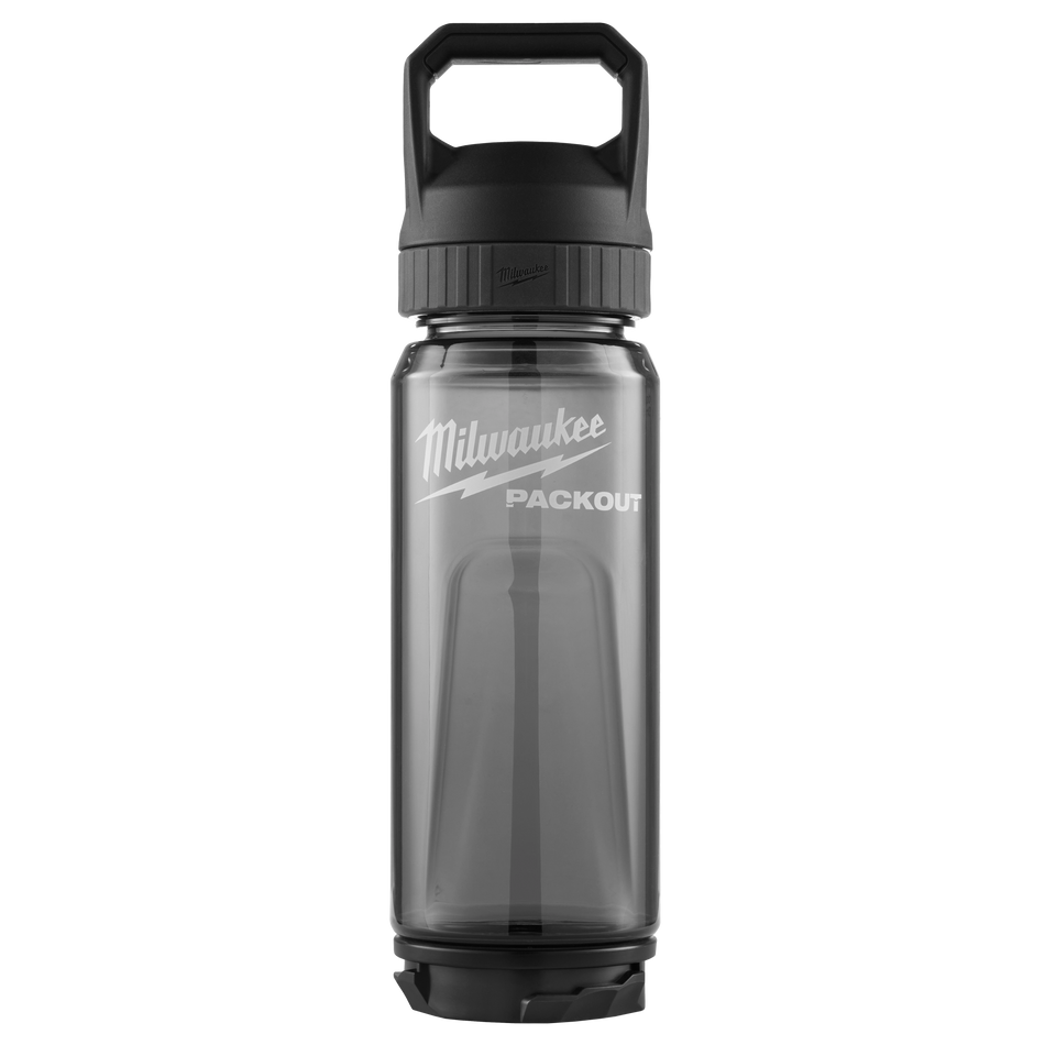 Milwaukee 48-22-8371B, PACKOUT™ 25oz Bottle with Chug Lid (Black)