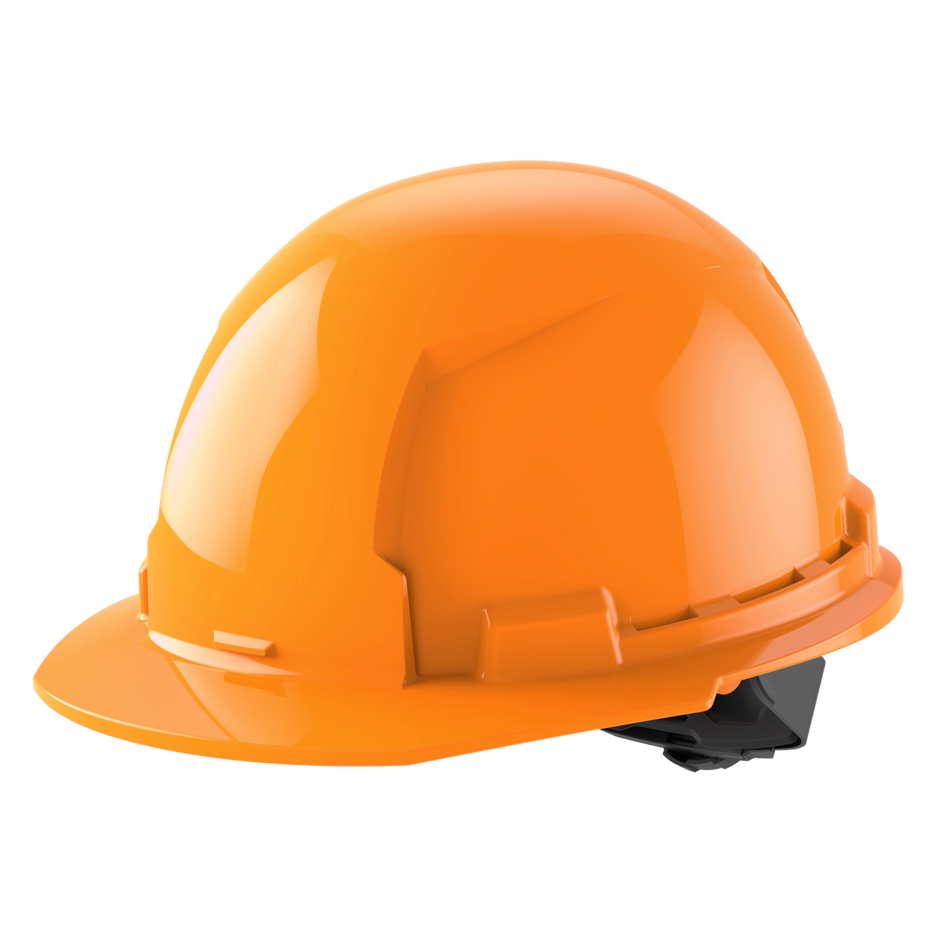 Milwaukee 48-73-1112, BOLT™ Orange Front Brim Hard Hat w/4pt Ratcheting Suspension (USA) - Type 1, Class E