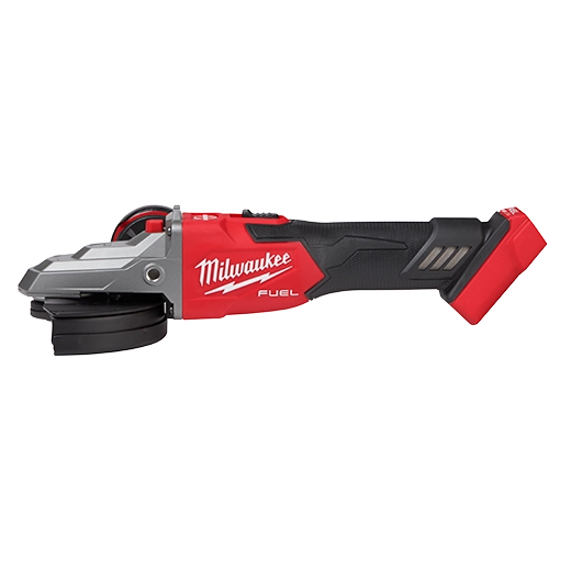 Milwaukee 2887-20, M18 FUEL 5" Flathead Braking Grinder, Slide Switch Lock-On (Tool Only)