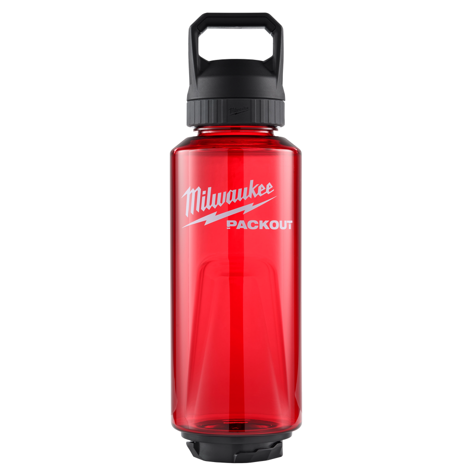 Milwaukee 48-22-8373R, PACKOUT™ 48oz Bottle with Chug Lid (Red)