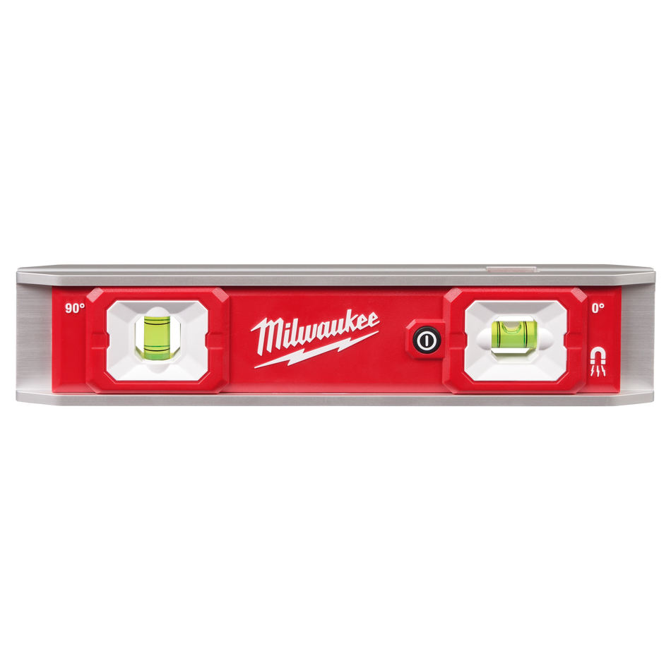 Milwaukee 48-22-5105, 9" Torpedo Level with Lighted Vials