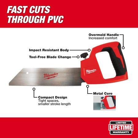 Milwaukee 48-22-0212, 12" PVC/ABS Saw