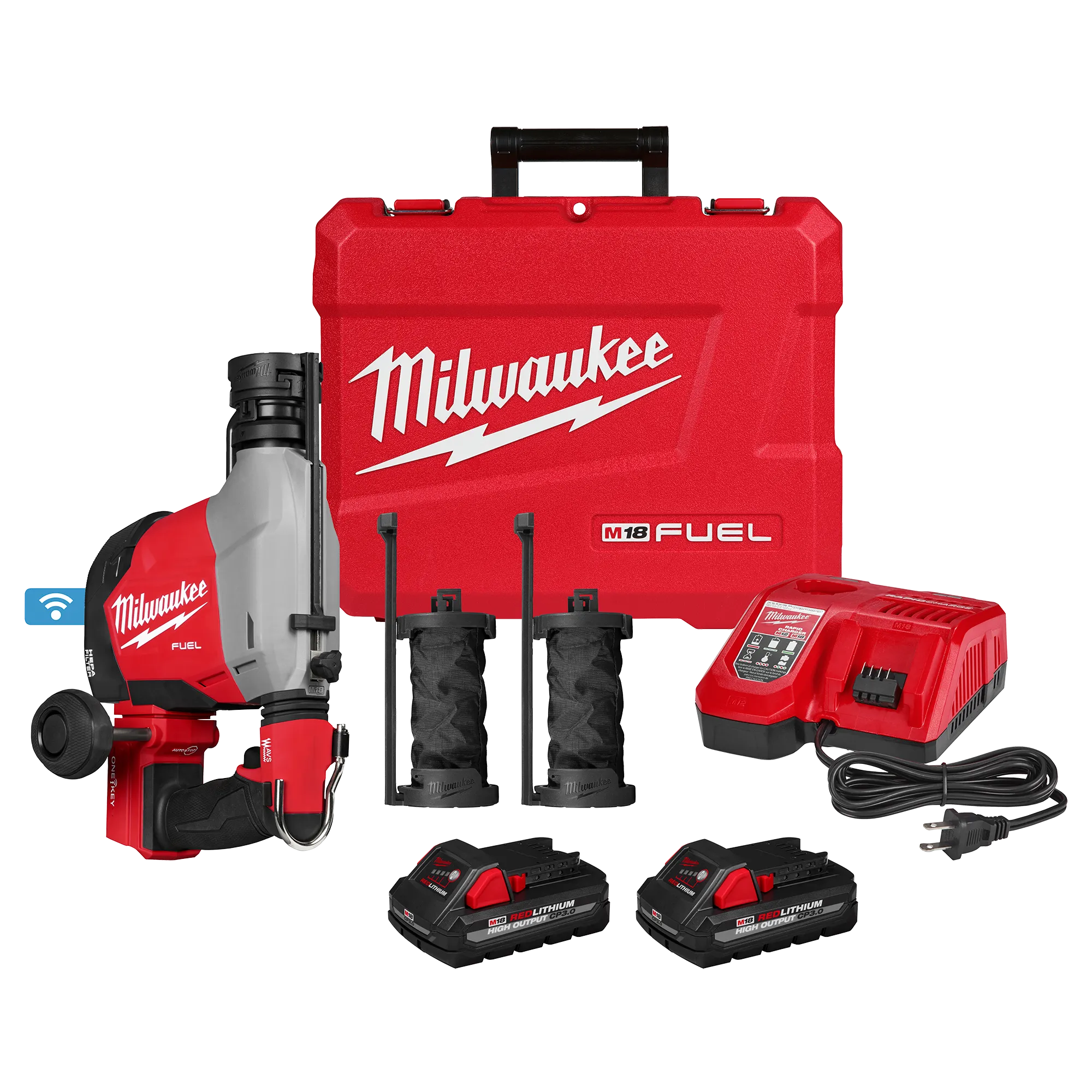 Milwaukee 3311-22, M18 FUEL™ Overhead Rotary Hammer w/ Integrated Dust Extraction