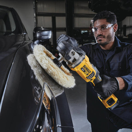 DEWALT DCM849P2, 20V MAX 7 in Cordless Variable Speed Rotary Polisher Kit