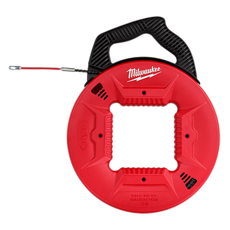 Milwaukee 48-22-4192, Polyester Fish Tape w/ Flexible Metal Leader 50'