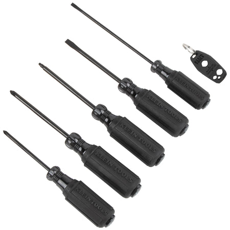 Klein Tools 85446BLK, Blackout Screwdriver Set, 6-Piece