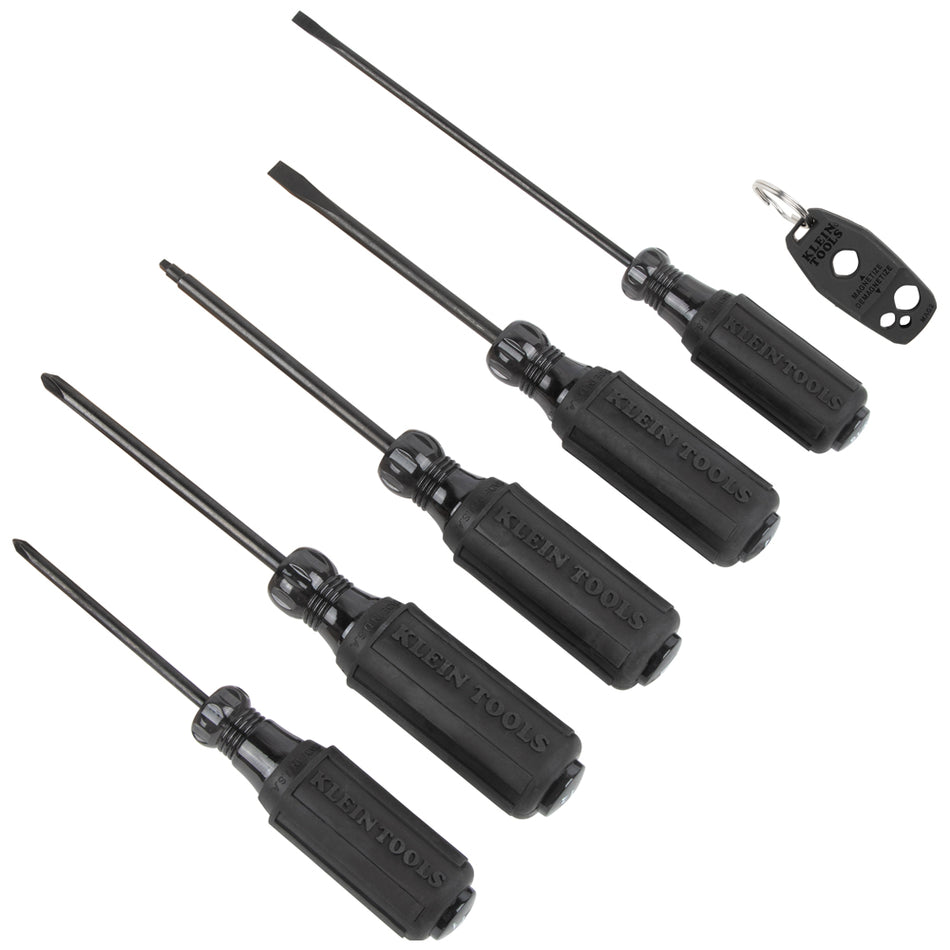 Klein Tools 85446BLK, Blackout Screwdriver Set, 6-Piece
