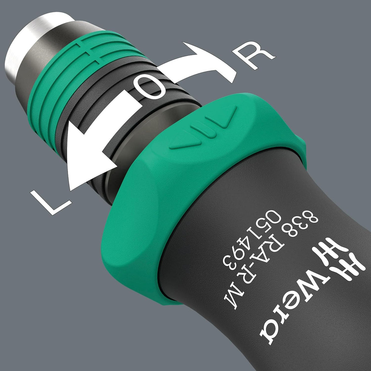 Wera 05051066001, Kraftform Kompakt 838 RA-R M Imperial Set 1, 15 pieces