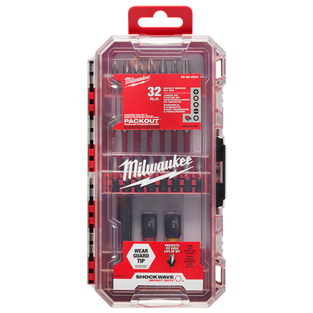 Milwaukee 48-32-4004, SHOCKWAVE 32pc Impact Driver Bit Kit