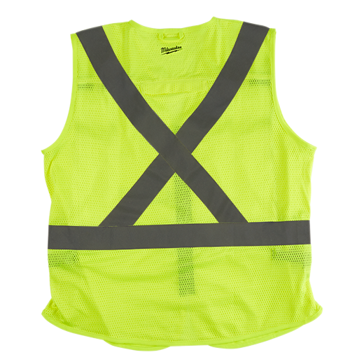 Milwaukee 48-73-5062, High Visibility Yellow Safety Vest - L/XL (CSA)