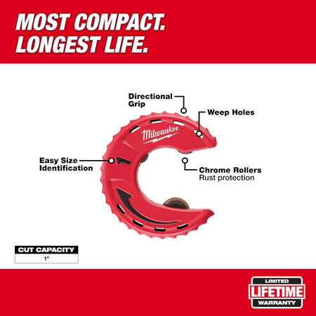 Milwaukee 48-22-4262, 1" Close Quarters Cutter