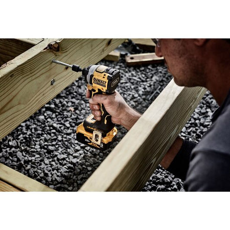 DEWALT DCF850B, Atomic 20V MAX* 1/4 in. Brushless Cordless 3-Speed Impact Driver (Tool Only)