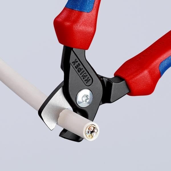 Knipex 95 12 160 SBA, 6 1/4" StepCut Cable Shears