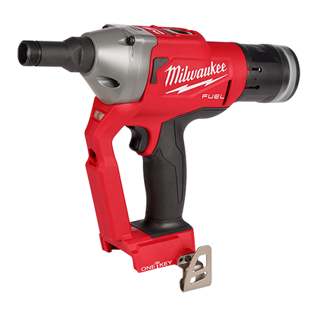 Milwaukee 49-16-2661HT, M18 FUEL™ ¼” Lockbolt Tool w/ ONE-KEY™ Hucktainer® Fastener Adapter
