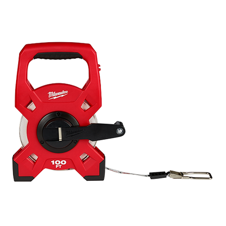 Milwaukee 48-22-5201, 100' Steel Open Reel Long Tape