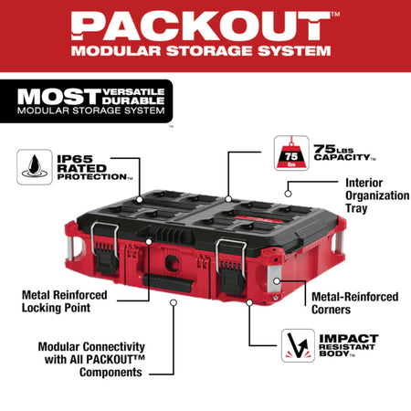 Milwaukee 48-22-8424, PACKOUT Tool Box
