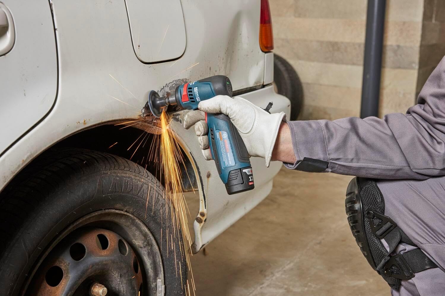 Bosch GWG12V-20SN, 1/4" Right Angle Die Grinder Bare Tool