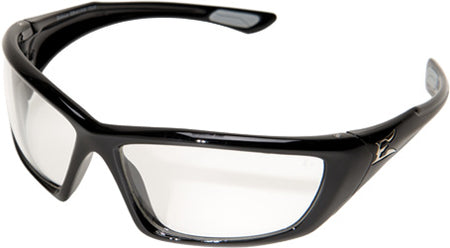 Edge Eyewear XR411VS, Robson, Black Frame/Clear Lens (Vapor Shield)