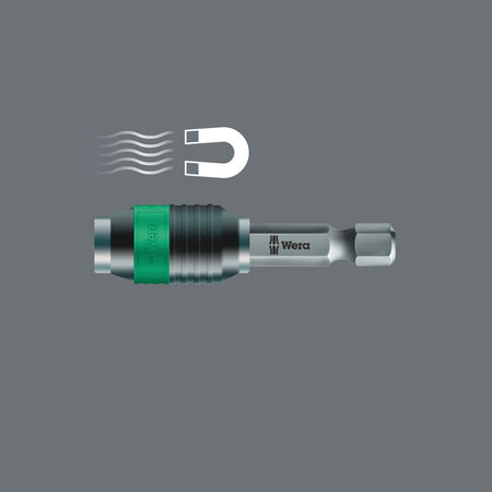 Wera 05073421001, 889/4/1 K SB RAPIDAPTOR UNIVERSAL BIT HOLDER, 1/4" X 50 MM