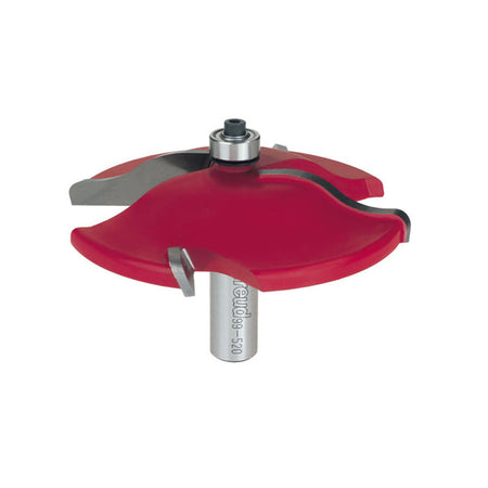Freud 99-520, Carbide Router Bit - 3-1/2" x 2-1/2" 2+2 Raised Panel Bit (7/32" Minor Height)