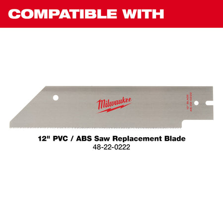 Milwaukee 48-22-0212, 12" PVC/ABS Saw
