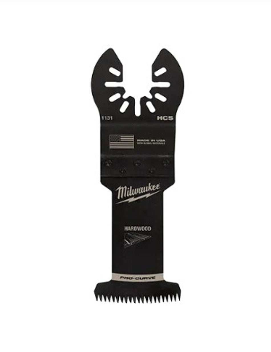 Milwaukee 49-25-1131, OPEN-LOK 1-3/8" HCS JAPANESE TOOTH PRO-CURVE HARDWOOD BLADE 1PK