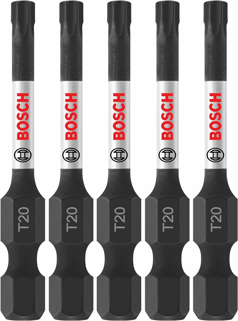 BOSCH ITT20205, IMPACT TOUGH TORX #20 2" 5PK