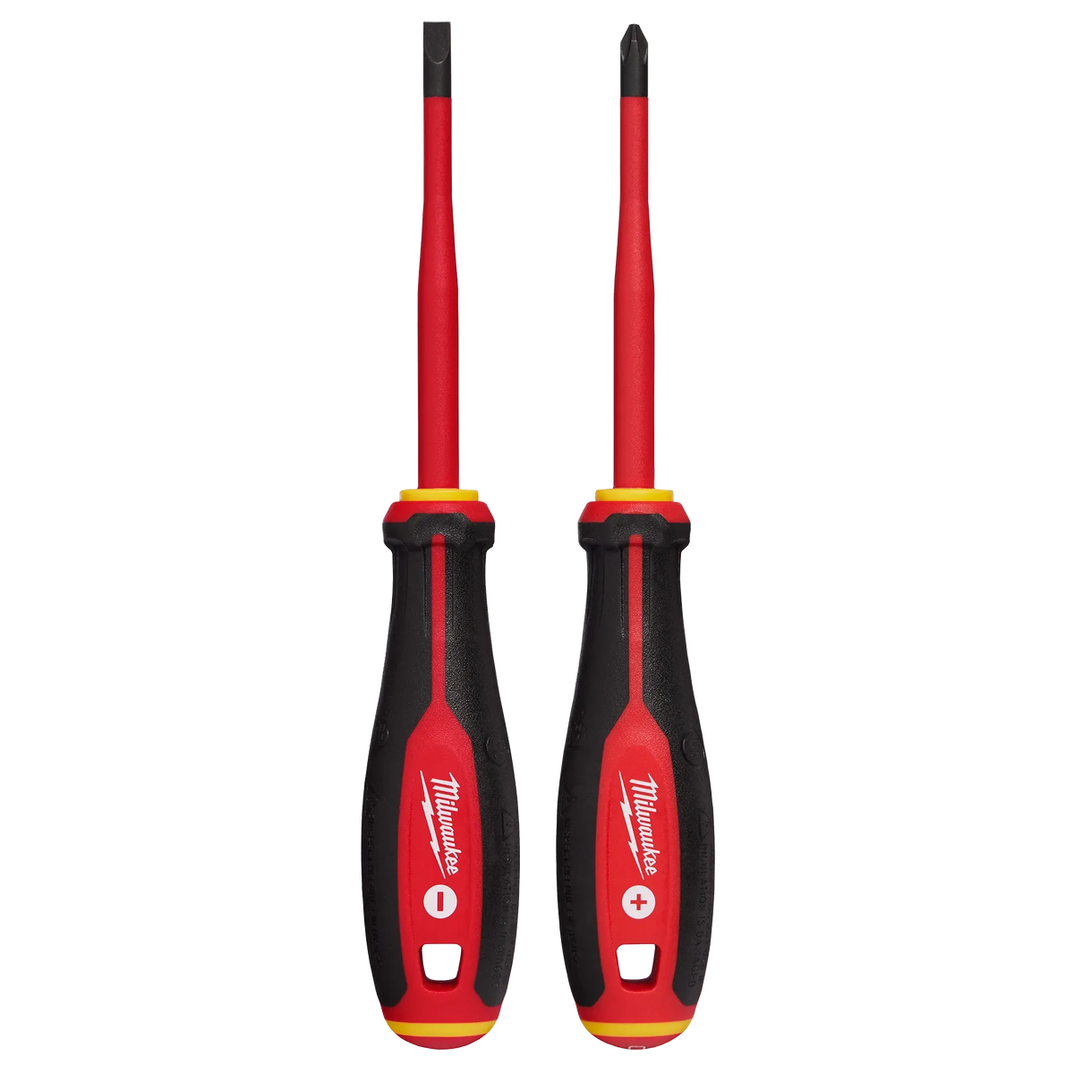 Milwaukee 48-22-2207, 2pc 1000V Insulated Slim Tip Screwdriver Set