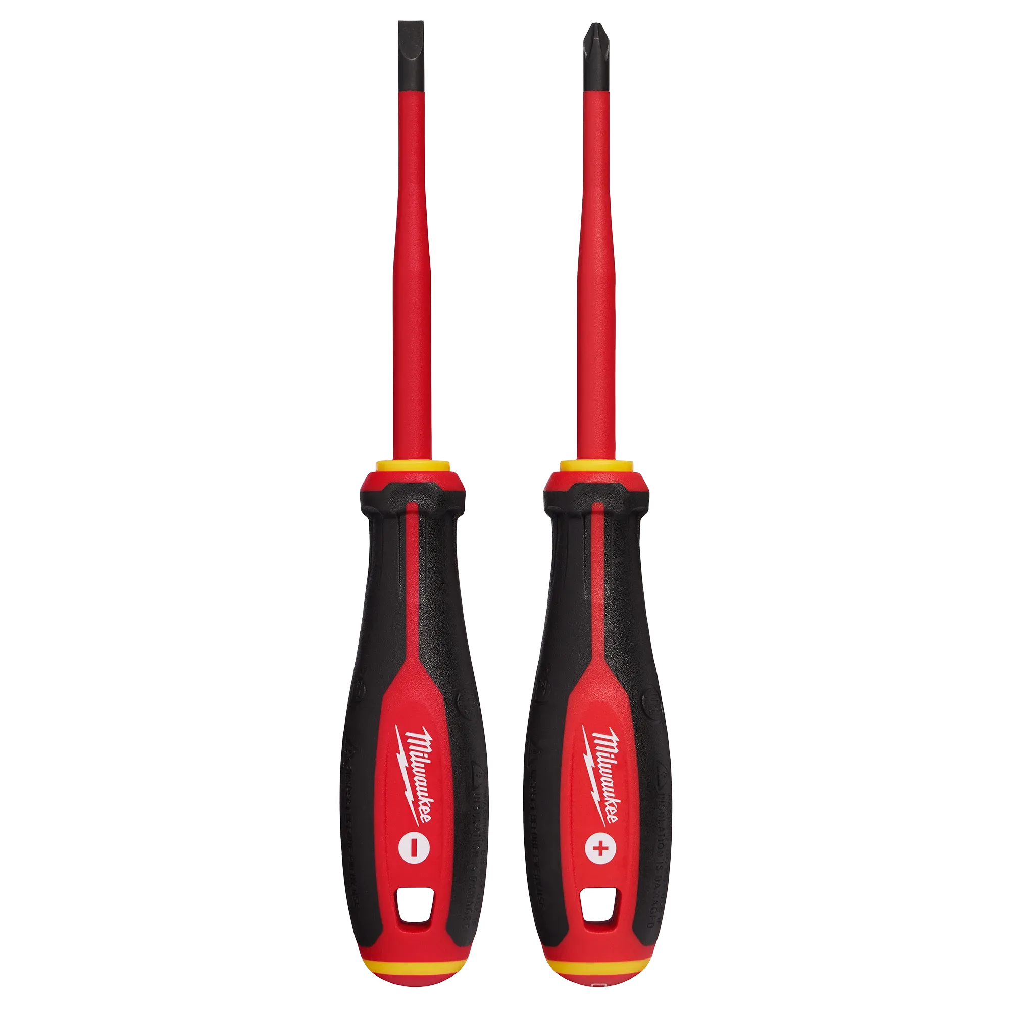 Milwaukee 48-22-2207, 2pc 1000V Insulated Slim Tip Screwdriver Set