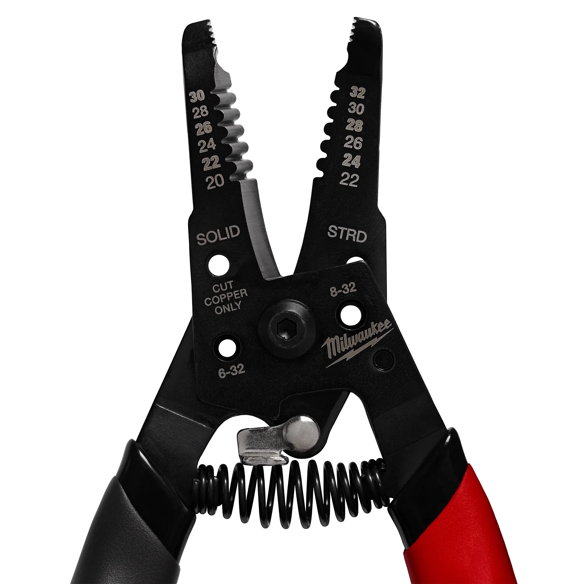 Milwaukee 48-22-3080, 20-32 AWG LOW VOLTAGE DIPPED GRIP WIRE STRIPPER & CUTTER