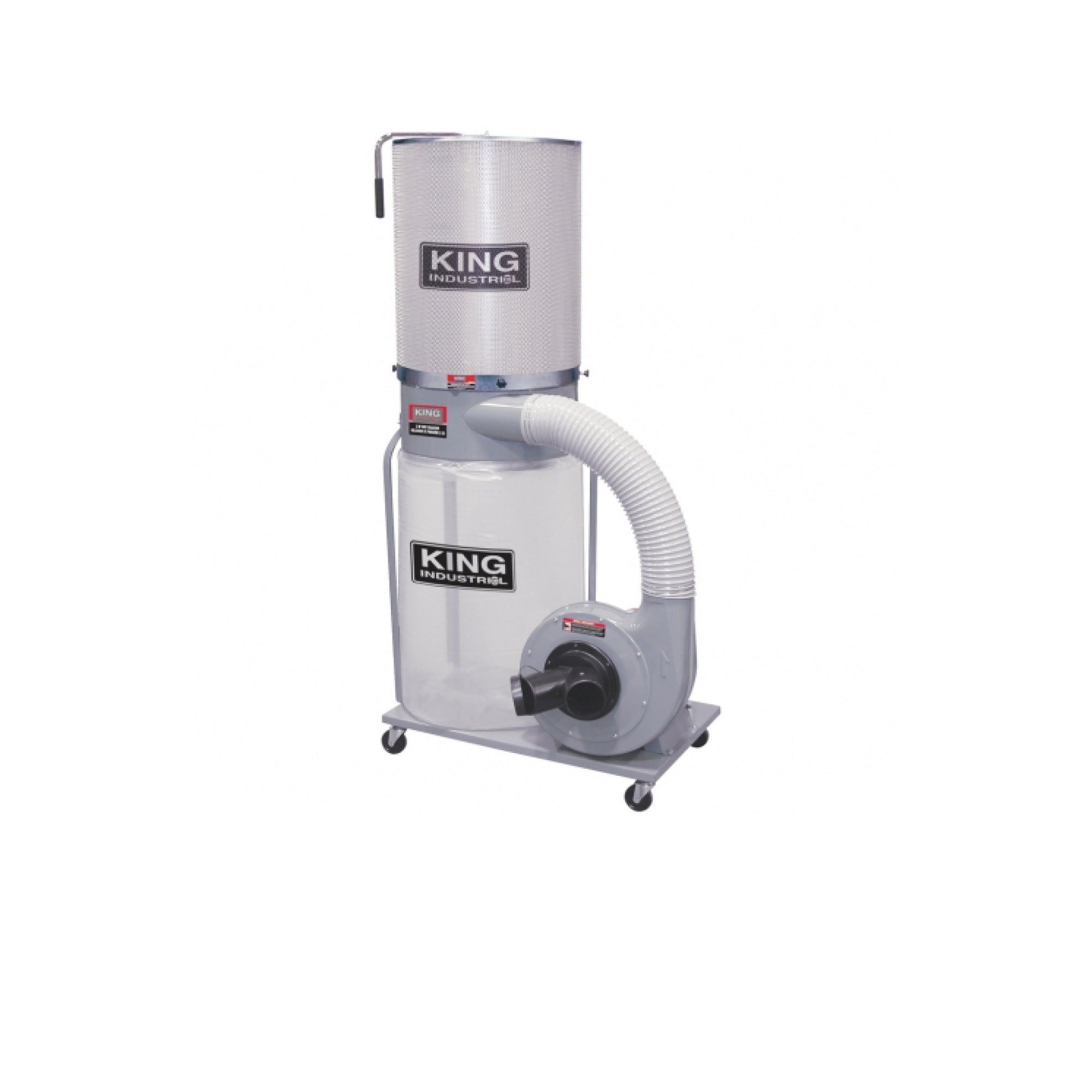 KING Canada KC-3105C/KDCF-3500, 1,200 CFM dust collector with canister ...