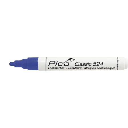 Pica 524/41, Paint-/Industry marker 2-4mm, Round tip, blue