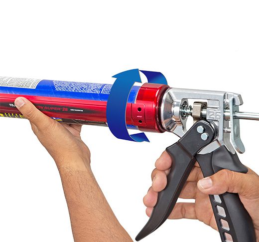Tajima CNV-100SP26, Convoy® Super 26, extra-high thrust rotary caulk gun, 310 ml / 1/10 gallon