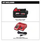 Milwaukee 48-59-1850, M18 REDLITHIUM XC System Starter Kit (5.0 Ah)