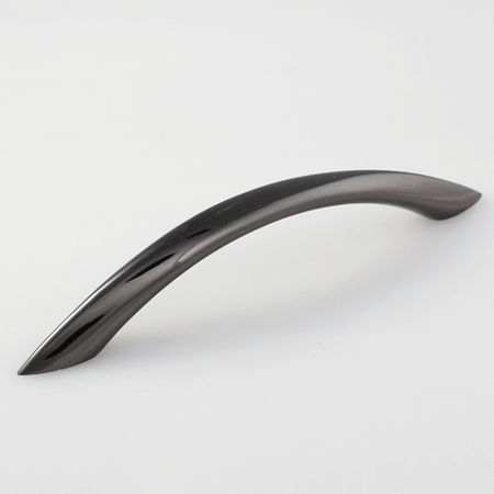 Eurofit H-009-128BN, Handle, 128mm, Black Nickel, 25/100 (ARCH)