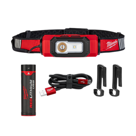 Milwaukee 2116-21, USB Rechargeable BEACON Hard Hat Light