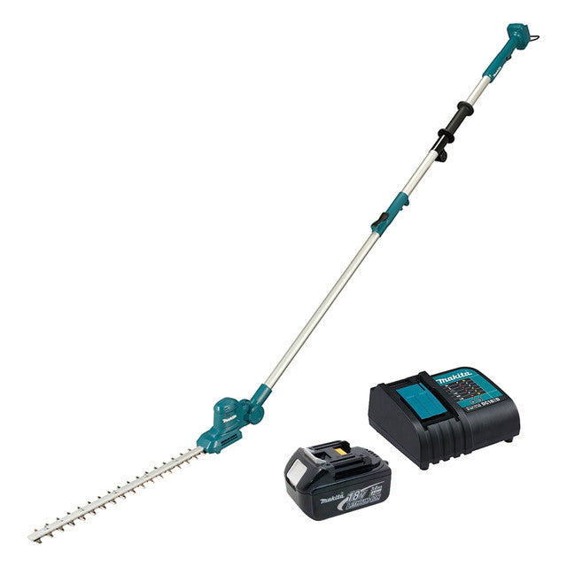 Makita DUN461WSF, 18V LXT Telescopic Pole Hedge Trimmer Kit (3.0 Ah)