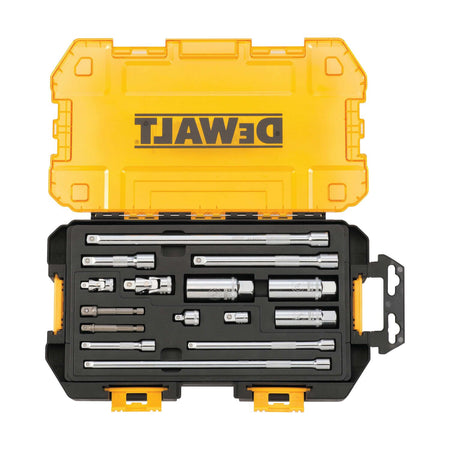 DEWALT DWMT73807, 15 Piece 1/4'' & 3/8'' Drive Tool Accessory Set