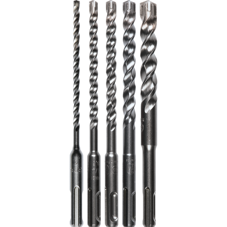 Makita B-61298, SDS-PLUS TCT PREM 3C BIT ASSORTED 5/KT