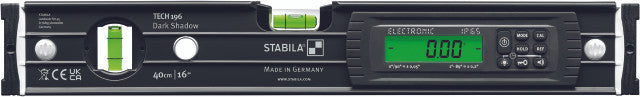 Stabila 36300, 16" DARK SHADOW IP65 TECH LEVEL