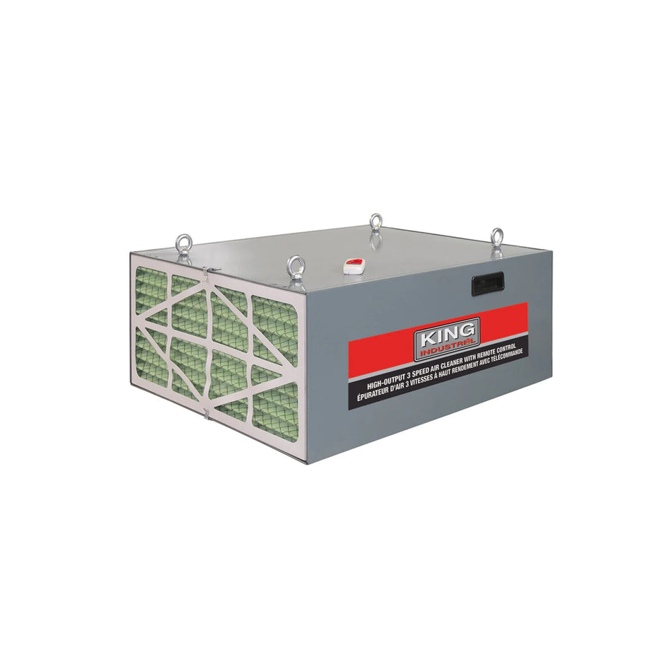 KING Canada KAC-1200, 3 Speed air cleaner - with remote control - 720, 1115, 1290 CFM
