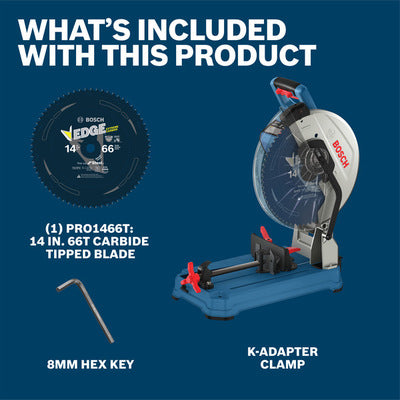 BOSCH GCD18V-14N, 18V 14 In. Dry Cut Saw (Bare Tool)
