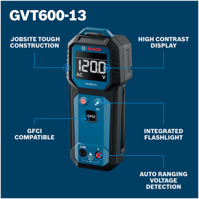 Bosch GVT600-13, Contact Voltage Tester